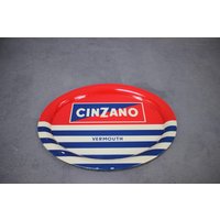 Mid-Century Tablett Von Cinzano Vermouth, 1960Er, Italien von Davintdesign