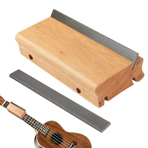 Davivian Bundfeile - Bundnivellierfeile,Abrunden & Entgraten Werkzeug Für Formgebung Bassgitarren Anfänger Musiker Gitarrenpflege Davivian Bundfeile - Bundnivellierfeile,Abrunden & Entgraten Werkzeug Für Formgebung Bassgitarren Anfänger Musiker Gitarrenpflege von Davivian