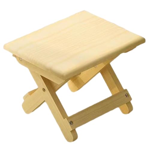 Davivian Campinghocker Klappbar Holz - 20cm Klapphocker Gartenhocker Campingstühle Fußhocker Hocker - Klein Falthocker Angelhocker Für Camping Wandern Jagd Angeln Davivian Campinghocker Klappbar Holz - 20cm Klapphocker Gartenhocker Campingstühle Fußhocker Hocker - Klein Falthocker Angelhocker Für Camping Wandern Jagd Angeln von Davivian