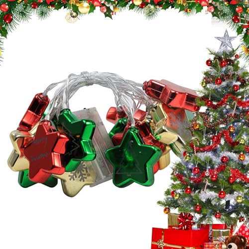 Davivian Christmas String Lights,Weihnachts LED Kugel Deko Für Baum - Farbige Beleuchtung Deko Für Innen Außen Wand Treppe Geländer Kamin Tür Festtag Davivian Christmas String Lights,Weihnachts LED Kugel Deko Für Baum - Farbige Beleuchtung Deko Für Innen Außen Wand Treppe Geländer Kamin Tür Festtag von Davivian