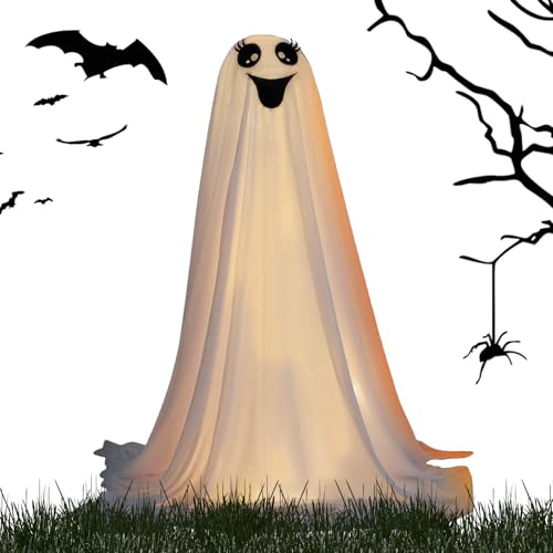 Davivian Dekoration - Außendekoration Leuchtende Deko Für Partys,Große Halloween Dekoration Für Drinnen Und Draußen Garten Haus Party Zubehör von Davivian