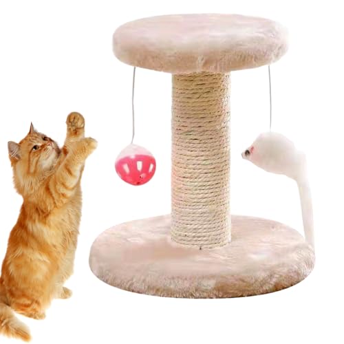 Davivian Für Katzen,Sisal Kratz- und Kletterbaum - Klettermöbel Mit Spielzeug Für Wohnungshaltung Und Training Davivian Für Katzen,Sisal Kratz- und Kletterbaum - Klettermöbel Mit Spielzeug Für Wohnungshaltung Und Training von Davivian