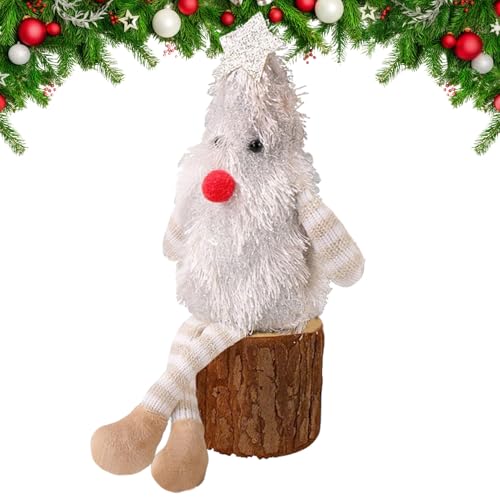 Davivian Langbein Weihnachtsplüschfigur,Lange Beine Weihnachtsbaumförmige Plüschpuppe Dekoration | Niedliche Beleuchtete Figurendekoration Für Tischdekoration Kamin Schule Zuhause Klassenzimmer Davivian Langbein Weihnachtsplüschfigur,Lange Beine Weihnachtsbaumförmige Plüschpuppe Dekoration | Niedliche Beleuchtete Figurendekoration Für Tischdekoration Kamin Schule Zuhause Klassenzimmer von Davivian