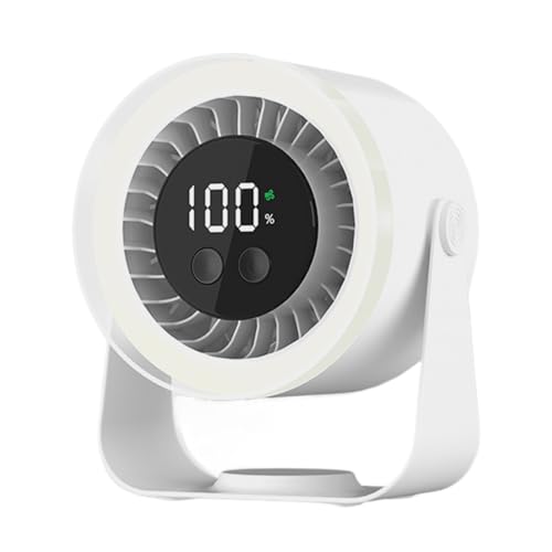 Davivian Leiser Tischventilator, Leiser 10-Stufen Kühlventilator, Wiederaufladbar Und Energiesparend Mit USB-Aufladung Für Wohnzimmer Camping Reisen Davivian Leiser Tischventilator, Leiser 10-Stufen Kühlventilator, Wiederaufladbar Und Energiesparend Mit USB-Aufladung Für Wohnzimmer Camping Reisen von Davivian