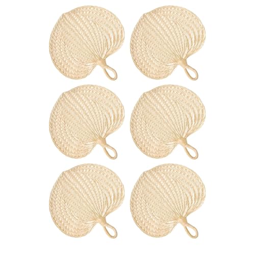 Davivian Raffia Handfächer | Bauernhaus Palmblätter Manueller Handfächer,Webkunst Dekoration Für Zuhause Wand Tisch Bei Fest von Davivian