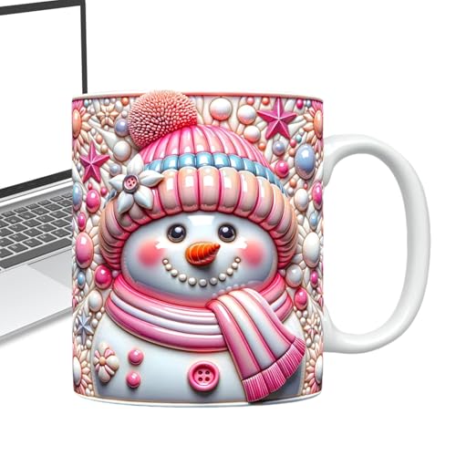 Davivian Tasse | Keramik Weihnachtskaffeetassen | 350ml 3D Design Trinkgefäß Mit Für Urlaub Tee Küche Festtag Damen Geburtstag Davivian Tasse | Keramik Weihnachtskaffeetassen | 350ml 3D Design Trinkgefäß Mit Für Urlaub Tee Küche Festtag Damen Geburtstag von Davivian