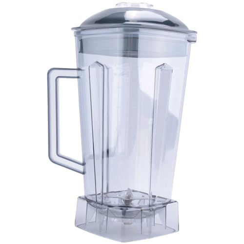 Dawafit Ersatzkrug für Mixer Ersatzteil Transparent 2L Fassungsvermögen Mixer Ersatzkompatibel für Silver Mixer von Dawafit