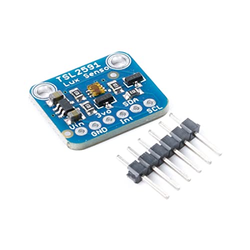 Dawafit TSL2591 Digitales Lichtsensor-Breakout-Modul High Dynamic Range IR-Infrarot-Vollspektrum-Dioden Erkennen 3,3 V-5 V von Dawafit