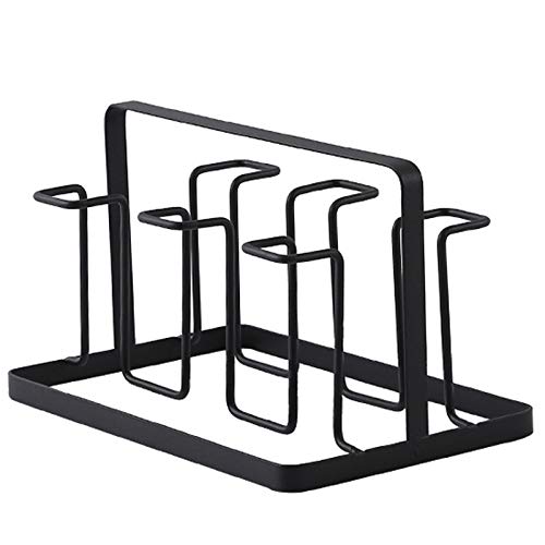 6 Glas Tassen Ständer Trocknen Regal Küche Wasser Tasse Home Drainer Lagerung Zubehör von Daweglop