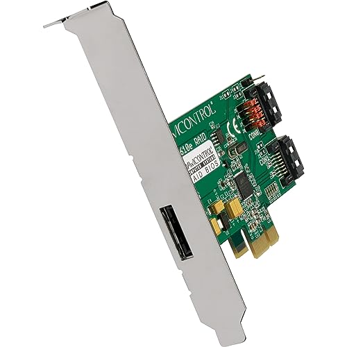 Dawicontrol DC-610e Speichercontroller (PCI-ee, RAID, SATA 600) von Dawicontrol