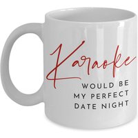 Karaoke Kaffeetasse, Für Karaoke-Sänger, Karaoke-Enthusiasten, Sänger, Musikliebhaber, Keramik 11 Unze Oder 15 Teetasse von DawnDesignz2023