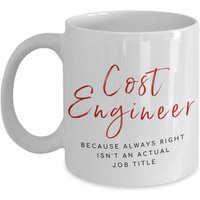 Kosten Ingenieur Kaffeebecher, Geschenk Für Ingenieure, Becher, Projektmanager, Tasse, Keramik 11Oz Oder 15Oz Teetasse von DawnDesignz2023