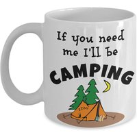 Lustige Camping Kaffeetasse | Liebhaber, Naturliebhaber Tasse, Outdoor Wohn Hobbyist, Zurück Zur Natur Novelty 11Oz & 15Oz Keramik Tasse von DawnDesignz2023