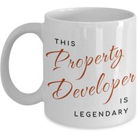 Objektwickler Kaffeetasse, Geschenk Bauträger, Teetasse, Unter 20 Dollar von DawnDesignz2023