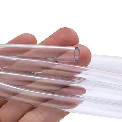 DawnDream PVC Schlauch 1-10meter Lebensmittelgrad Peristaltikpumpe Rohr Silikonrohr Schlauchrohr Innendurchmesser 0,8-7,9 mm Silikonschlauch (Length : 3Meters, Specification : 6.4mm x 9.6mm) von DawnDream