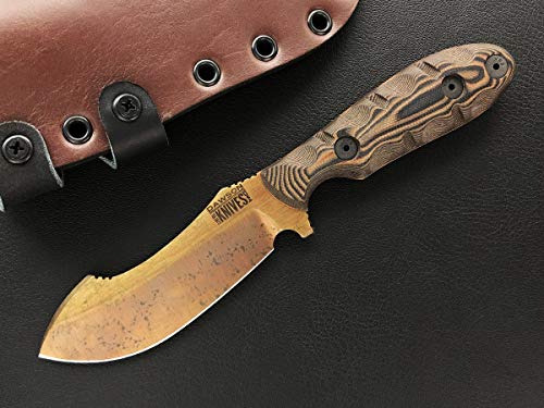 Dawson Knives Javalina Fixed Blade Orange von Dawson Knives