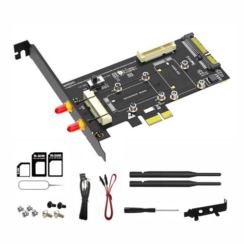Dawutocap 2 In 1 PCIe Zu MSATA SATA3 Adapterkarte Für Computerverbindung Und Expansion Effizient von Dawutocap