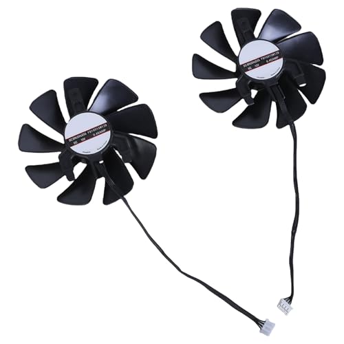 Dawutocap 95mm 12V 4Pin Graphics Card Cooling Lüfter Für RX580 2048SP 8G D5 Kühler VGA Lüfter Als Lüfterersatz FD10015M12D von Dawutocap
