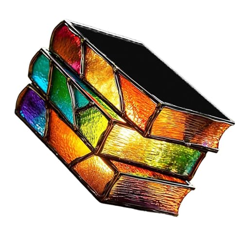 Dawutocap Buchliebhaber Blumentöpfe Bibliophile 3D Stapeled Roman Pflanzer Für Schreibtisch Dekore Innenräume Freien Freien von Dawutocap