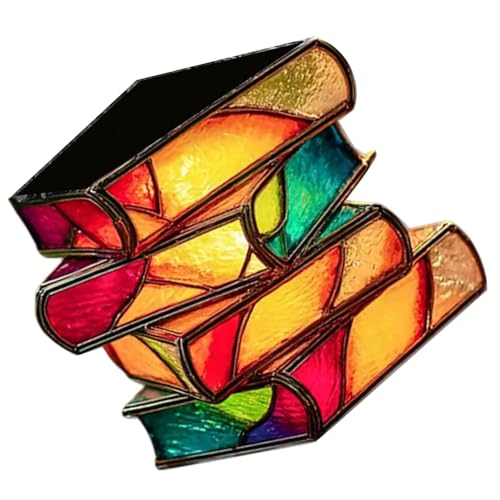 Dawutocap Buchliebhaber Blumentöpfe Bibliophile 3D Stapeled Roman Pflanzer Für Schreibtisch Dekore Innenräume Freien Freien von Dawutocap