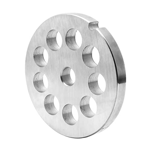Dawutocap Fleischwolf Teile Fleischwolf Zerkleinerer Fleischwolf Teller Scheibe Grinder Fleischwolf Zubehör 6/8/10/12/18 mm von Dawutocap