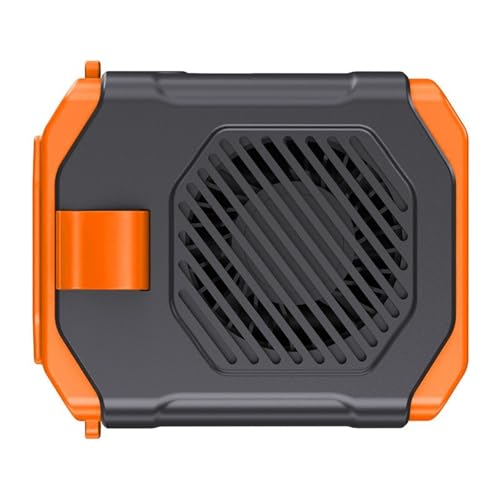 Dawutocap Kühlventilator-Clip, 1800 mAh, wiederaufladbarer Taillengürtel, ABS-Texturgürtel, 5 einstellbare Geschwindigkeiten, für den Innen- und Außenbereich, tragbarer Ventilator zum Aufhängen Dawutocap Kühlventilator-Clip, 1800 mAh, wiederaufladbarer Taillengürtel, ABS-Texturgürtel, 5 einstellbare Geschwindigkeiten, für den Innen- und Außenbereich, tragbarer Ventilator zum Aufhängen von Dawutocap