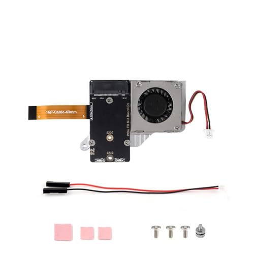 Dawutocap PCIe Zur Erweiterungsplatine Kühlkörper Für 5 Mit Kühlkörperlüfter Wärmemanagement MX1.25 2Pin Kabel Dawutocap PCIe Zur Erweiterungsplatine Kühlkörper Für 5 Mit Kühlkörperlüfter Wärmemanagement MX1.25 2Pin Kabel von Dawutocap