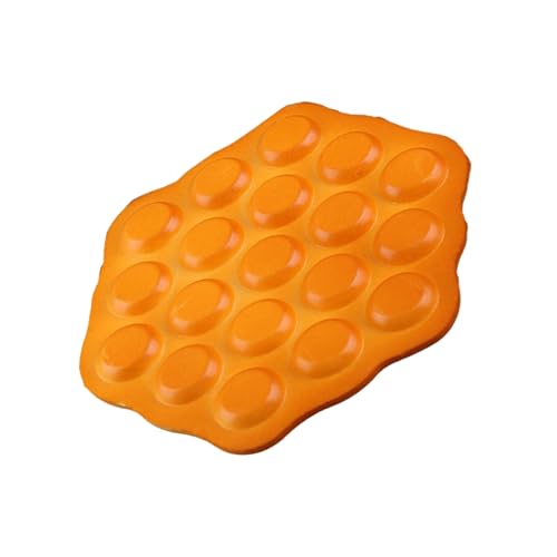 Dawutocap Realistische Simulationseier Waffeln Modelle A-Eier Waffeln Dessert Modell für Küche Dekoration Display von Dawutocap