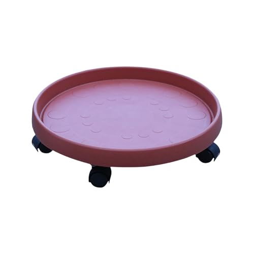 Dawutocap Runde bewegliche Blumentöpfe Ständer Tablett mit Rädern Heavy Duty Pflanzgefäß Bonsais Töpfe Mobile Tray Multifunktionale Blume Dawutocap Runde bewegliche Blumentöpfe Ständer Tablett mit Rädern Heavy Duty Pflanzgefäß Bonsais Töpfe Mobile Tray Multifunktionale Blume von Dawutocap