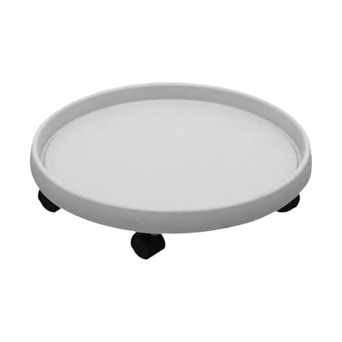 Dawutocap Runde bewegliche Blumentöpfe Ständer Tablett mit Rädern Heavy Duty Pflanzgefäß Bonsais Töpfe Mobile Tray Multifunktionale Blume Dawutocap Runde bewegliche Blumentöpfe Ständer Tablett mit Rädern Heavy Duty Pflanzgefäß Bonsais Töpfe Mobile Tray Multifunktionale Blume von Dawutocap