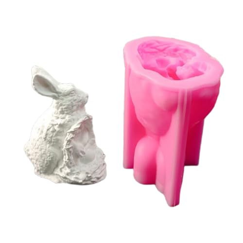 Easters Kaninchen Formen Gussformen Pflastern Formen Tierische Silikonform Formform Formen Gussform Formen Epoxidharzformen von Dawutocap