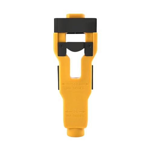 Einsteckwerkzeug mit mehreren Stärken für Türriegel, Vorbereitung in 3,5 - 1,9 cm und 3,9 cm Eingangstürsystemen von Dawutocap