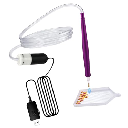 Elektrischer Edelstein-Malstift, elektrischer Vakuum-Bohrwerkzeug, Pickup-Stift für 5D-Kunst-Stickerei und Nägel, Kunstkreation, Edelstein-Malerei von Dawutocap
