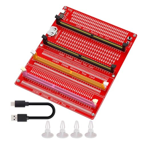 Speichertester DDR3/DDR4/DDR5 RDIMM/UDIMM Speichertester Mit LED Anzeigen Zur Reparatur Von Desktop Und Server Computern von Dawutocap