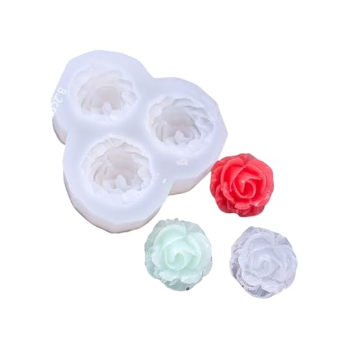 Sukkulenten Pflanzen Silikonform Blumen Kerzenform Epoxidharz Backguss Pflaster Silikonformblüten Kerzenpflaster Gussbacken von Dawutocap