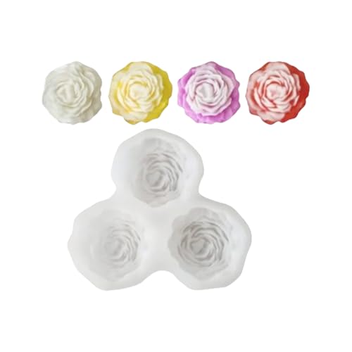 Sukkulenten Pflanzen Silikonform Blumen Kerzenform Epoxidharz Backguss Pflaster Silikonformblüten Kerzenpflaster Gussbacken von Dawutocap
