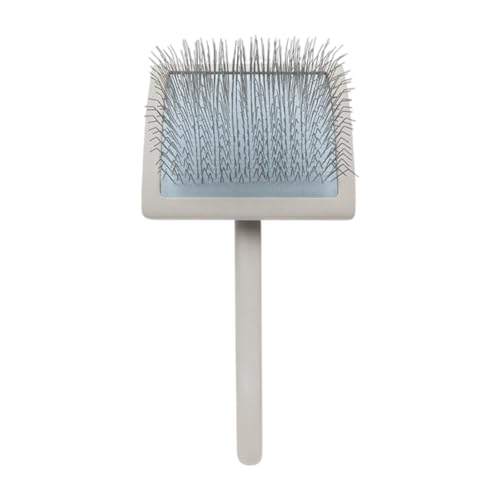 Zupfbürste aus Holz mit leicht zu greifendem Griff und Metallbürstennadel, für Hunde und Katzen, Entwirrungskamm von Dawutocap