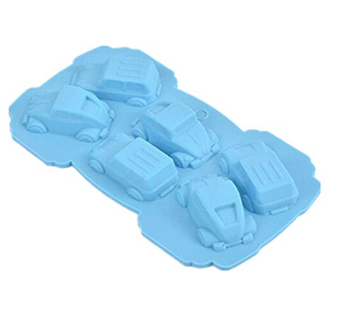 Dawwoti 6 Auto-Silikon-Kuchen-Form Flexible Backformen Set Pudding Partei DIY Pudding-Silikon-Form für Backen - Zufällige Farbe Dawwoti 6 Auto-Silikon-Kuchen-Form Flexible Backformen Set Pudding Partei DIY Pudding-Silikon-Form für Backen - Zufällige Farbe von Dawwoti
