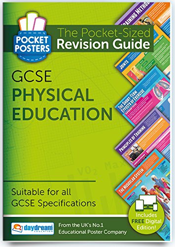 GCSE PE, Pocket Posters: The Pocket-Sized Physical Education Revision Guide für Sport, Taschenbuch, nach GCSE-Vorgaben, mit kostenloser digitaler Ausgabe für Computer, Handys, Tablets, 1.000 Prüfungsfragen, engl. Version GCSE PE, Pocket Posters: The Pocket-Sized Physical Education Revision Guide für Sport, Taschenbuch, nach GCSE-Vorgaben, mit kostenloser digitaler Ausgabe für Computer, Handys, Tablets, 1.000 Prüfungsfragen, engl. Version von Daydream Education