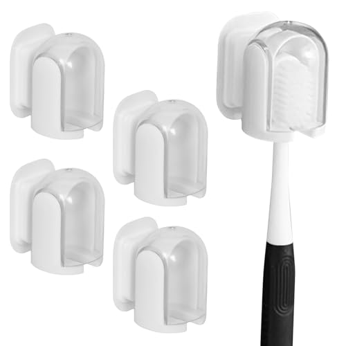 Dayinkes 4PCS Zahnbürstenhalter, Einziehbare Zahnbürstenkopf Halter, Tragbare Elektrische Zahnbürste Halterung, Zahnbürstenhalter Ohne Bohren Reisen, Zahnbürstenhalter Wand Für Reisen/Bad/Schule Dayinkes 4PCS Zahnbürstenhalter, Einziehbare Zahnbürstenkopf Halter, Tragbare Elektrische Zahnbürste Halterung, Zahnbürstenhalter Ohne Bohren Reisen, Zahnbürstenhalter Wand Für Reisen/Bad/Schule von Dayinkes