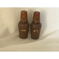 Retro Salz- Und Pfefferstreuer - Resin Mit Keramik Tops Neu von Daysharvu