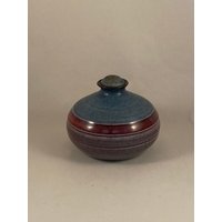 studio Keramik Runde Deckel Räucherstäbchenhalter Oder Vase von Daysharvu
