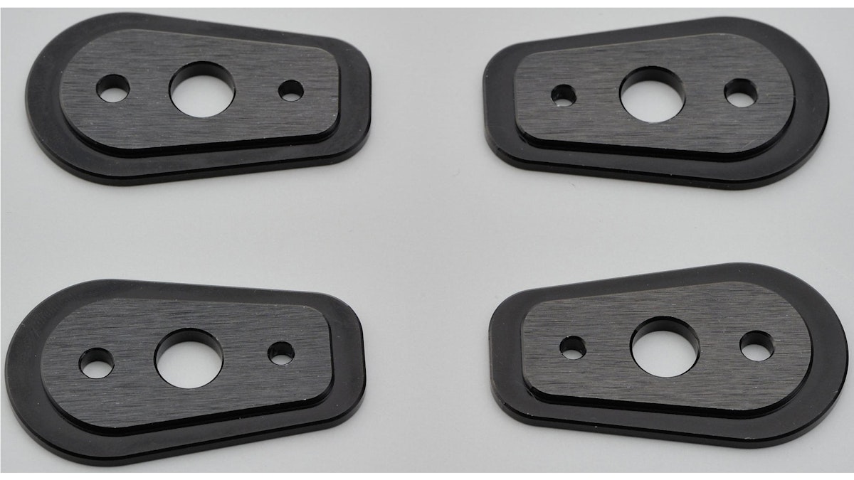 Daytona CNC-Adapterplatte „MiniBlinker“ von Daytona