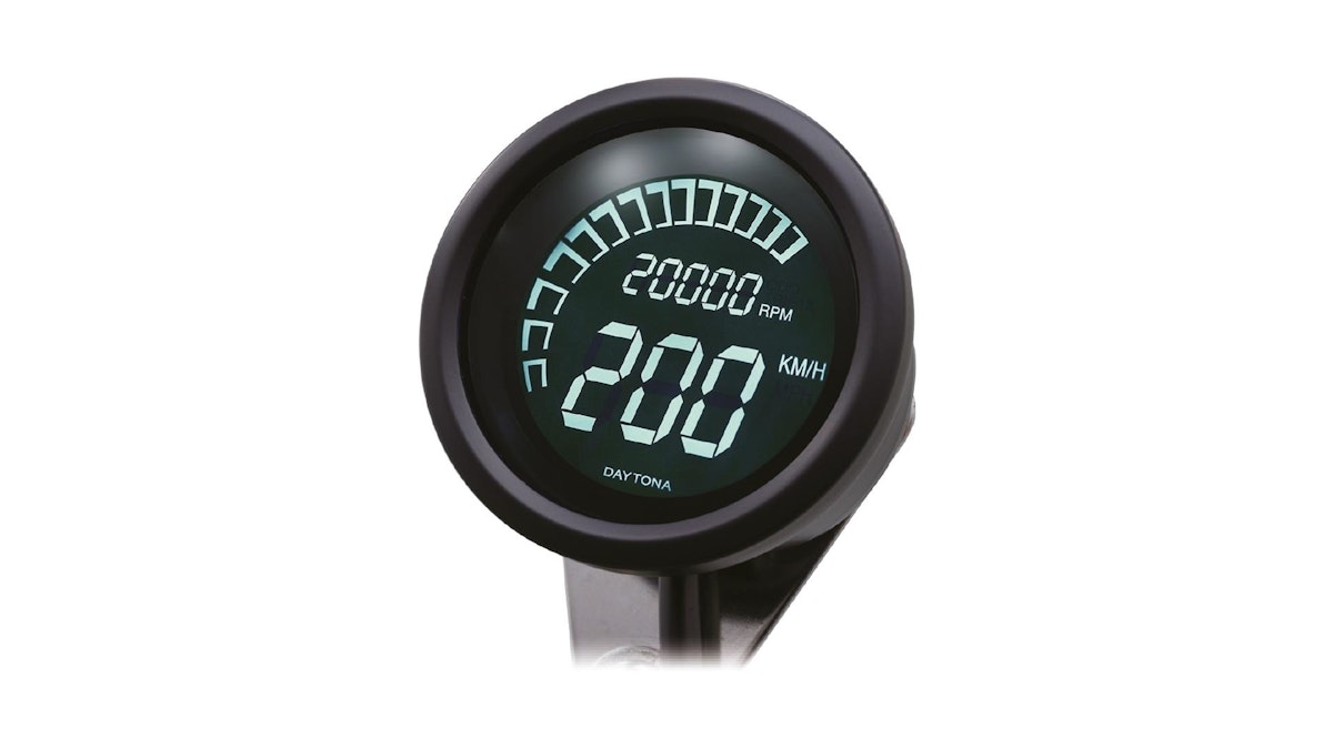 Daytona Tachometer Velona 60 Dark Twin von Daytona