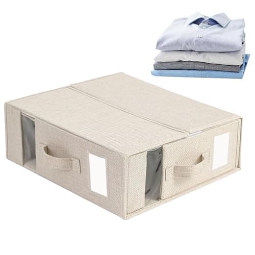Dayysiuy Bettwäsche-Organizer Und Aufbewahrung | Betttuch Organizer für Wäscheschrank - Faltschachtel aus Stoff für Bettdecken Kissenbezüge Decken Kleider Wohnung Schlafzimmer Dayysiuy Bettwäsche-Organizer Und Aufbewahrung | Betttuch Organizer für Wäscheschrank - Faltschachtel aus Stoff für Bettdecken Kissenbezüge Decken Kleider Wohnung Schlafzimmer von Dayysiuy