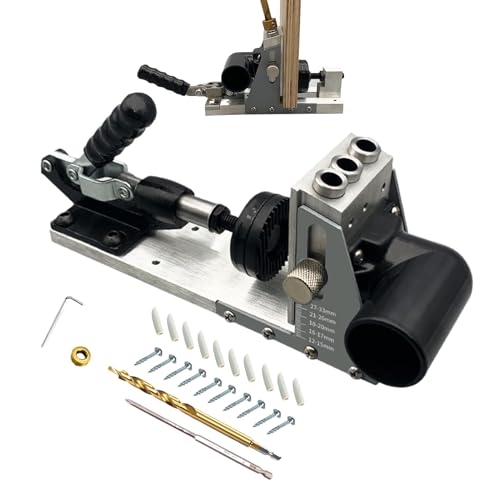 Dayysiuy Bohrschablone, Holzbearbeitung Bohrlochfinder, Präzisions Bohrhilfe Tragbar Für Haushalt Küchenmontage Möbelbau Metallverarbeitung Dayysiuy Bohrschablone, Holzbearbeitung Bohrlochfinder, Präzisions Bohrhilfe Tragbar Für Haushalt Küchenmontage Möbelbau Metallverarbeitung von Dayysiuy