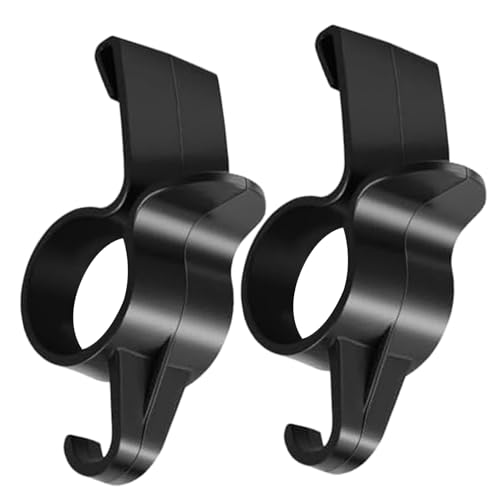 Dayysiuy Car Seat Umbrella Hook 2-teilig,Auto Rückenlehnen Hänger - Hochbelastbarer Regenschirmhaken Für Reisemobil Camping Reisen Outdoor von Dayysiuy