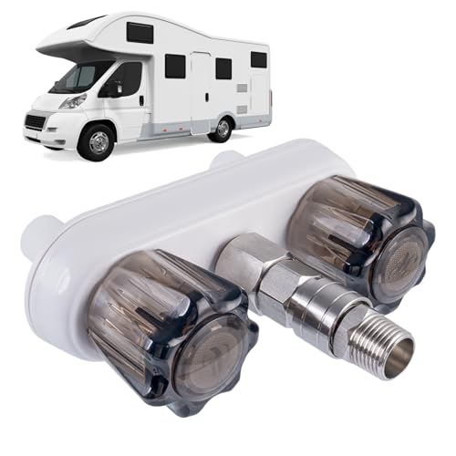 Dayysiuy Duschventil | Wannen-Duscharmatur Für | Adapter Schnellkupplung Für Wohnwagen Van Boot Camping von Dayysiuy