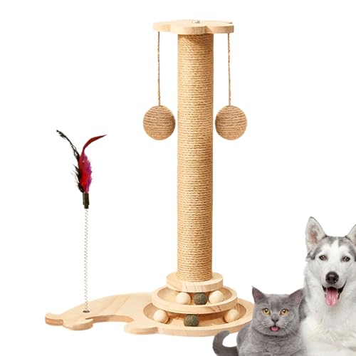 Dayysiuy Für Katzen | Spielzeug Zum Kratzen Und Spielen | Multifunktionales Spielzeug Zur Bewegung Mit Trainingsfunktion Und Kratzfläche von Dayysiuy
