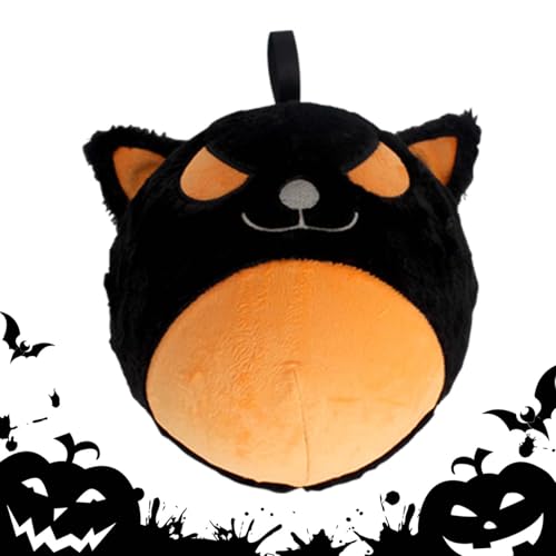 Dayysiuy Halloween Plüschkürbis,Plüsch Kürbis Luftdeko Deko Ornament | Tragbare Weiche Dekofigur Für Kinder Baby Zuhause Schlafzimmer Herbst Weihnachten Dankfest Saison von Dayysiuy